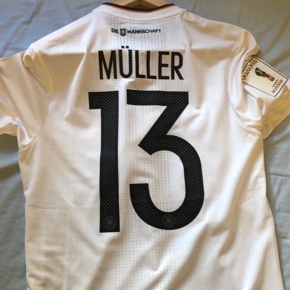 2016-2018 Müller- Germany Adizero Authentic Jersey - Picture 3 of 3